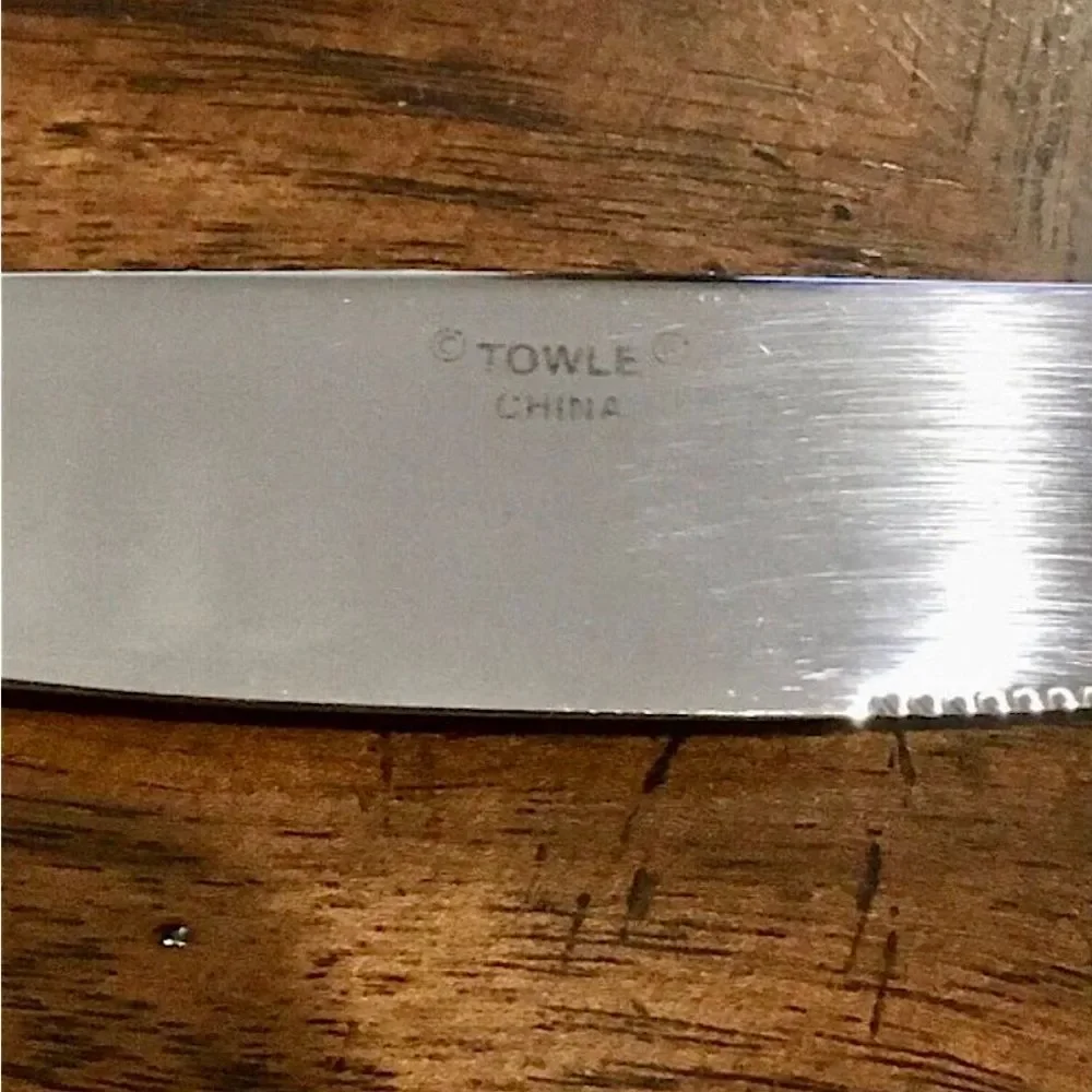 TOWLE Stainless Steel Beaded Antique Flatware